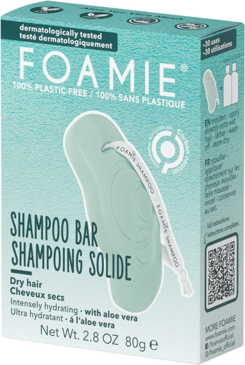 Foamie Shampoo Bar Aloe You Vera Much