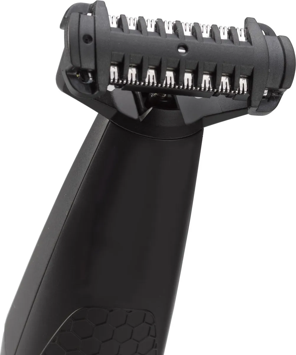 Babyliss Triple S T880E Baardtrimmer - Draadloos - 3 Opzetkammen - Zwart/Zilver