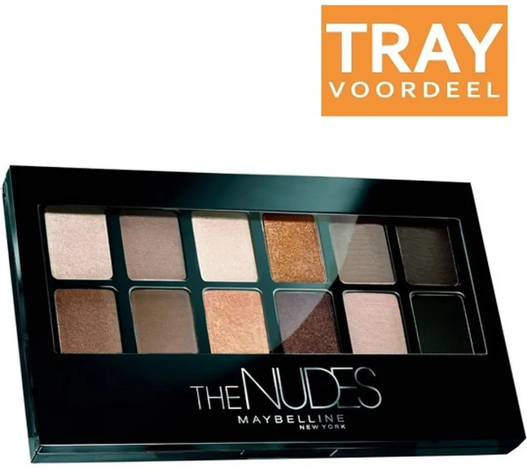 Maybelline The Nudes Oogschaduw Palette