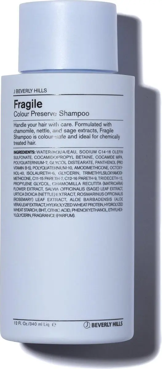 J Beverly Hills Blue Fragile Shampoo 340ml