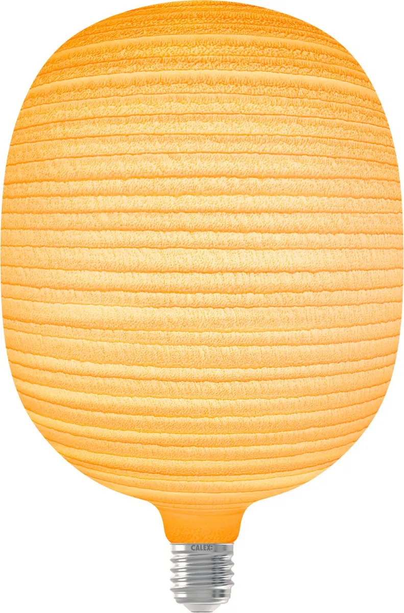 Calex Papyrus LED Lamp E27 G125 - 4W - Warm Wit - Amber Glas