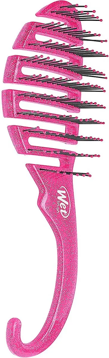 The Wet Brush Original Detangler - Glitter Paars