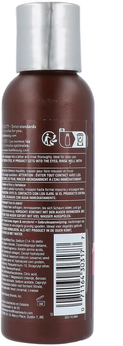 Hask Keratin Protein Smoothing Shampoo 98ml