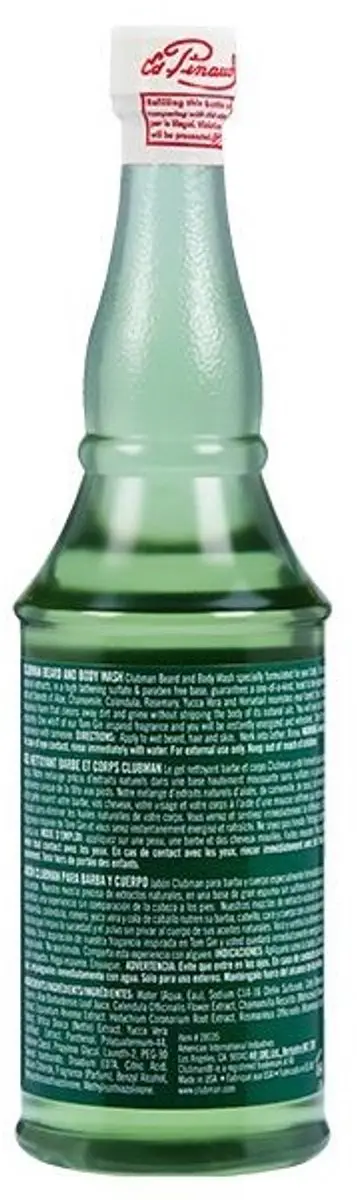 Clubman Pinaud Beard & Body Wash 430ml