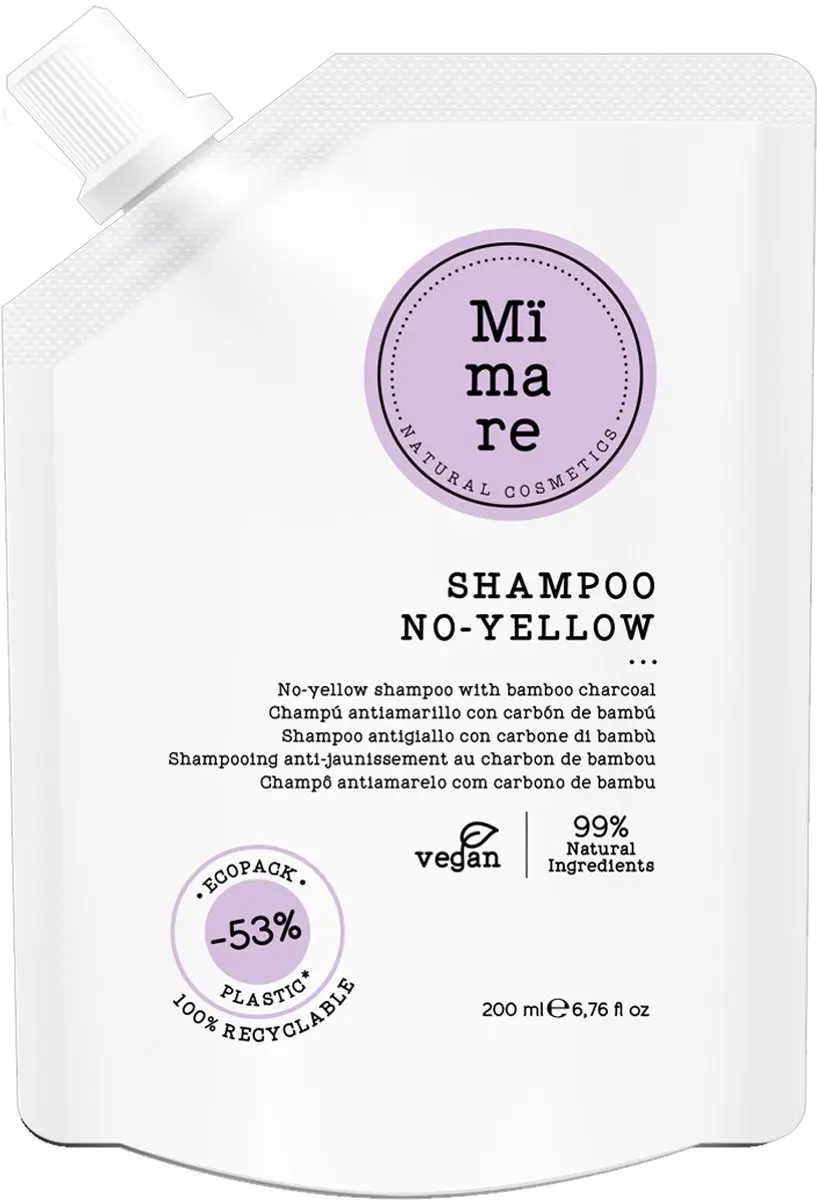 Mïmare No Yellow Shampoo 200ml - Blond Haar