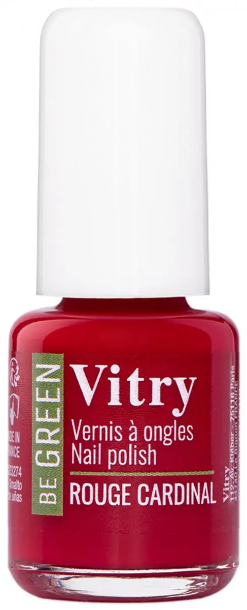Vitry Be Green Kardinaalrood Nagellak 6ml