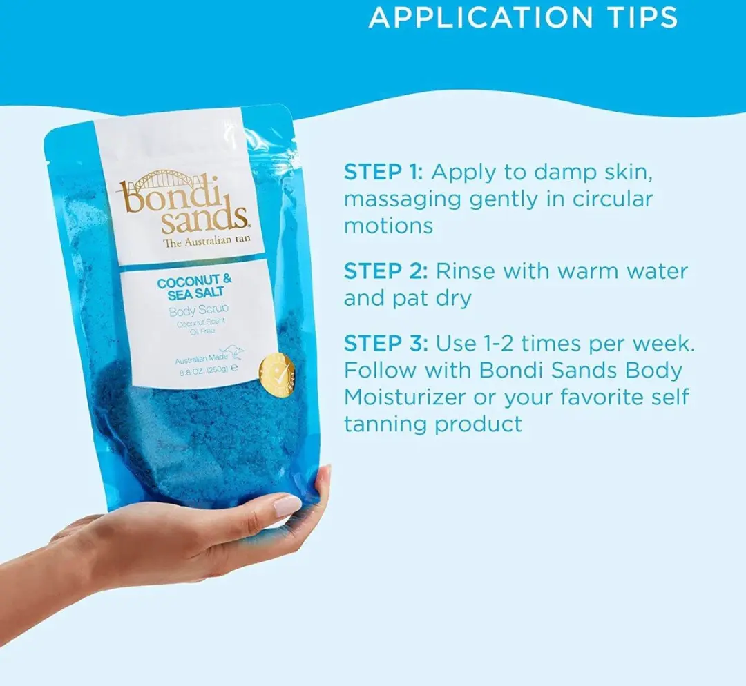 Bondi Sands Coconut & Sea Salt Body Scrub 250g