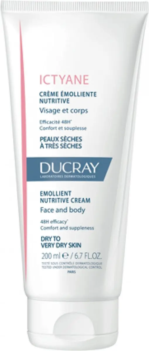 Ducray Ictyane Crème Emoliente Nutritiva 200ml