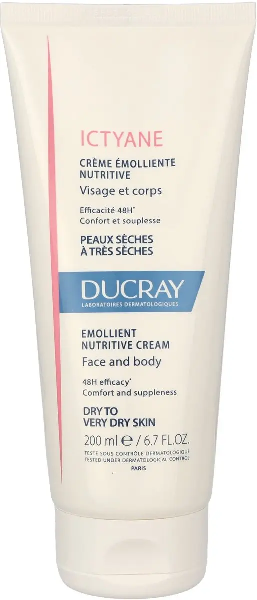 Ducray Ictyane Crème Emoliente Nutritiva 200ml