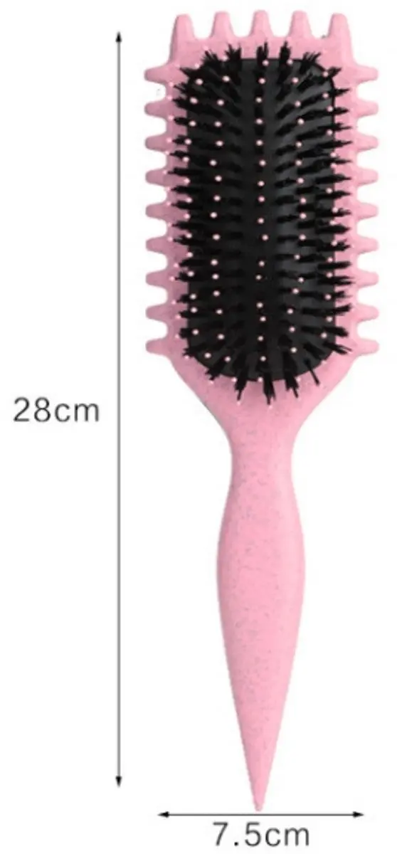 Doop Me & Brush Krullenborstel Roze