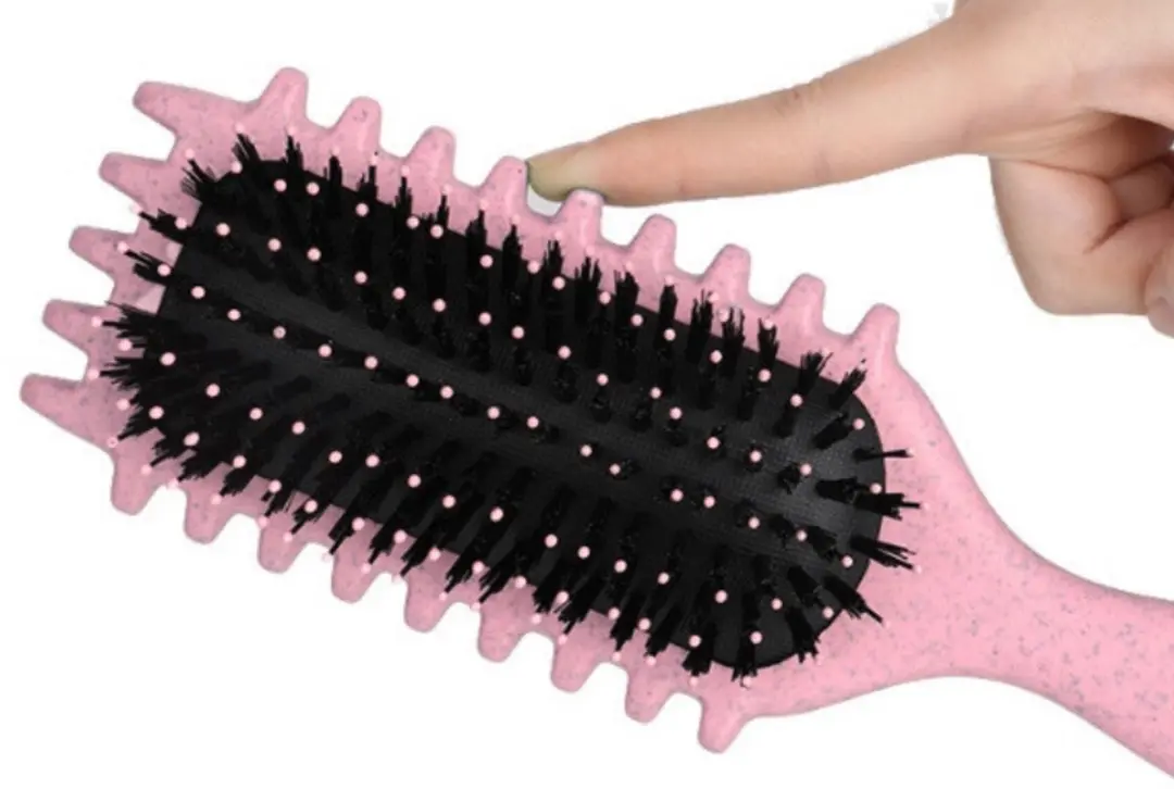 Doop Me & Brush Krullenborstel Roze