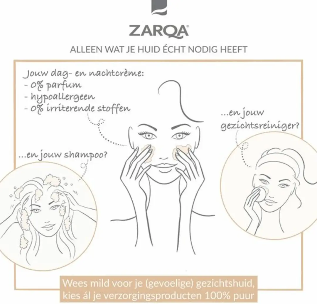Zarqa Anti-Roos Shampoo 3x200ml