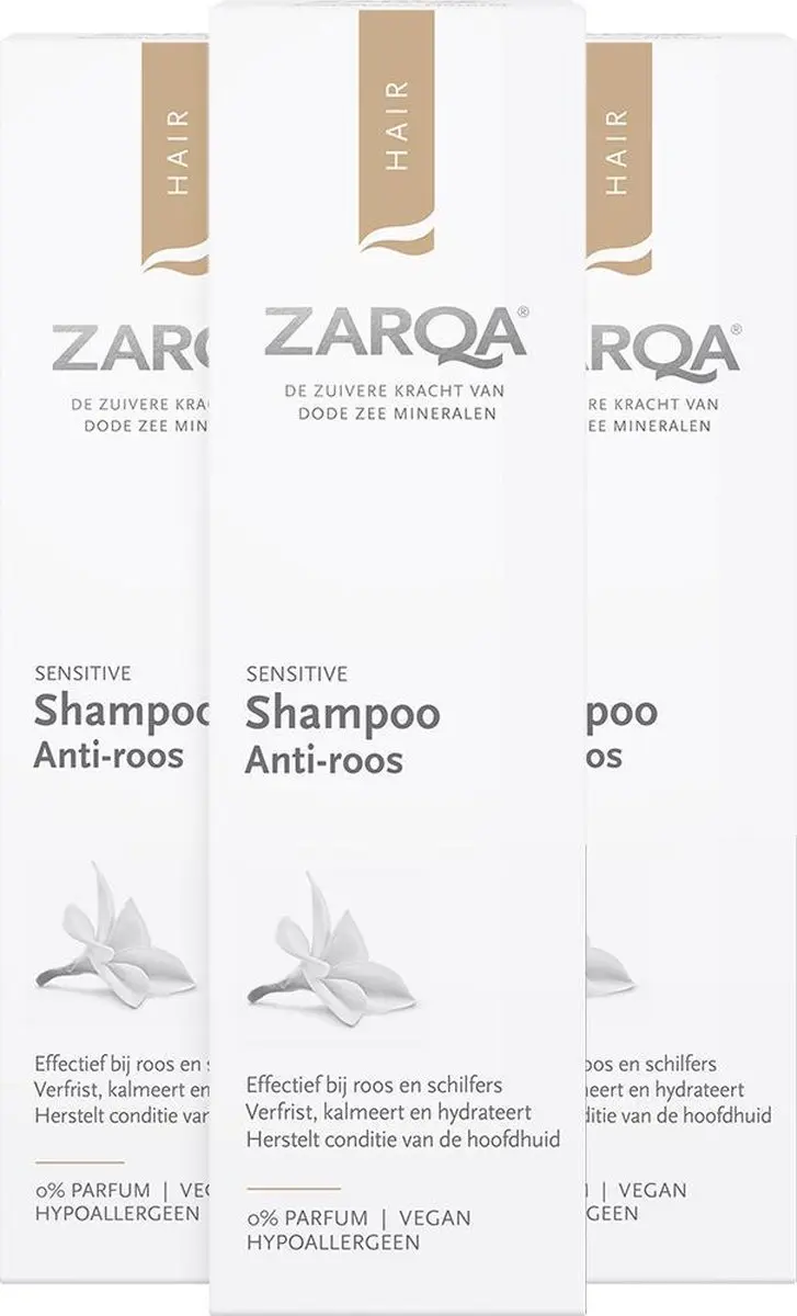Zarqa Anti-Roos Shampoo 3x200ml