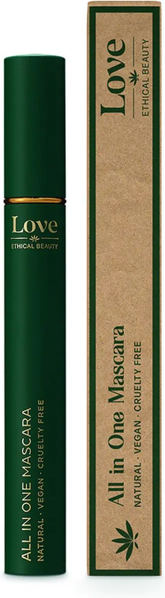 Love Ethical Beauty All in One Mascara 10g - Zwart