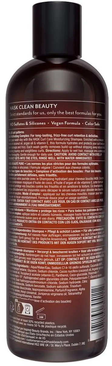 Hask Curl Care Shampoo 355ml