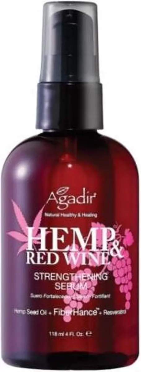 Agadir Hemp & Red Wine Strengthening Serum 118ml