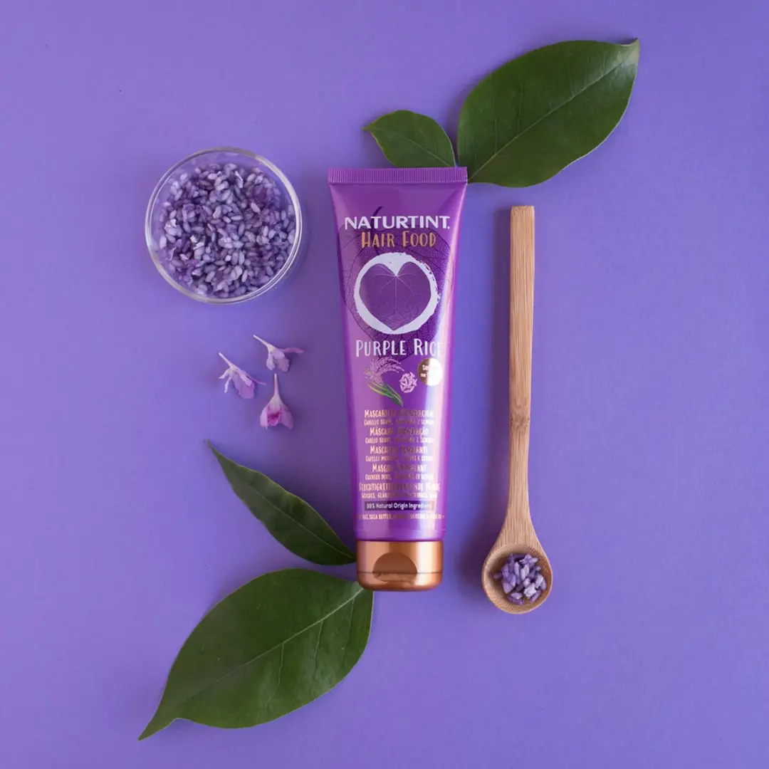 Naturtint Purple Rice Hair Food Haarmasker 150ml - Vegan