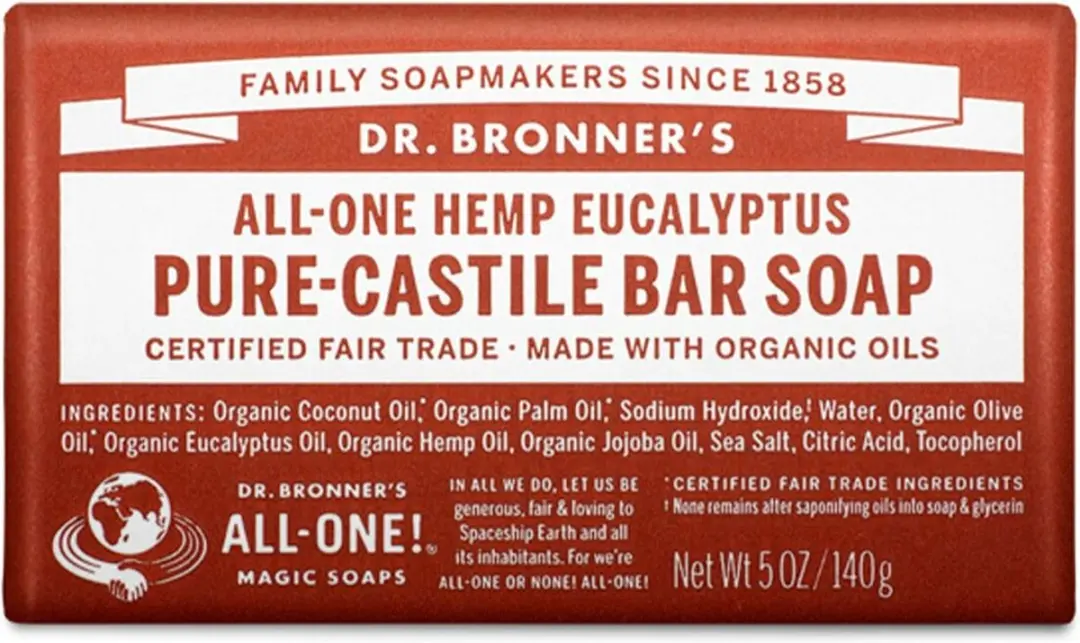 Dr. Bronner's Eucalyptus Zeep 140g