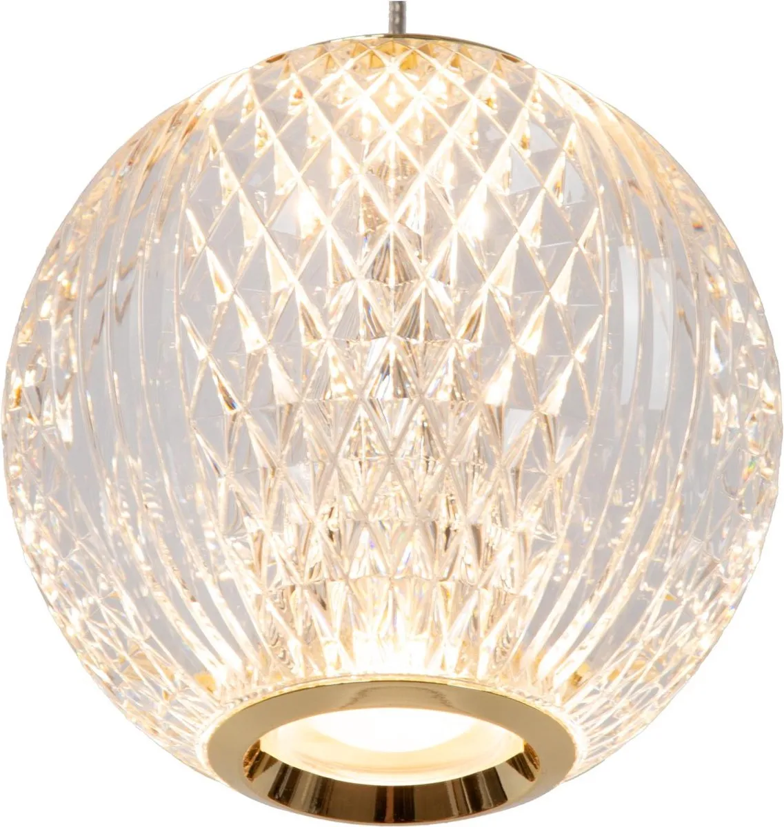 Lucide Cintra Hanglamp Ø25cm - 3x4,7W LED 2700K Transparant