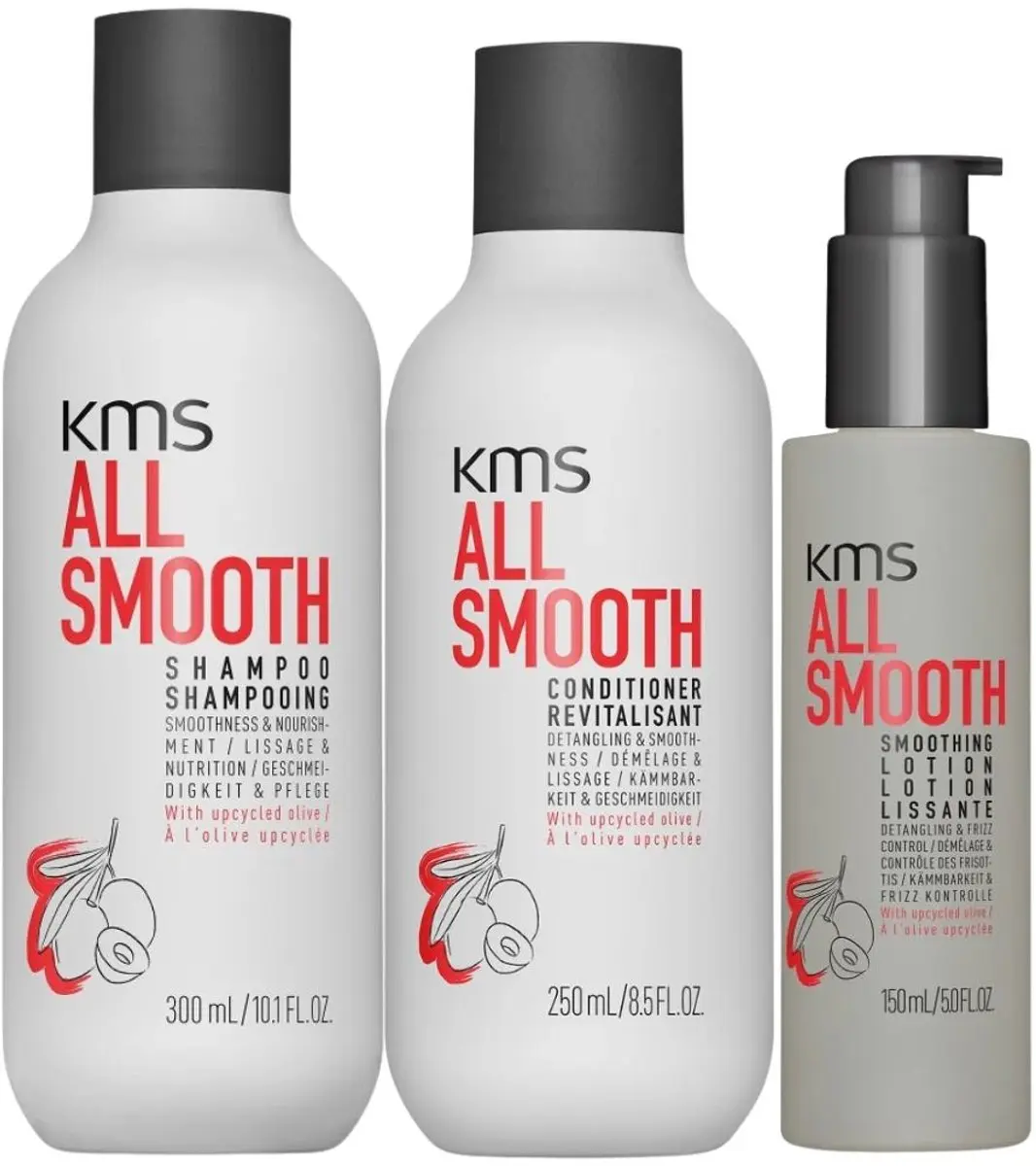 KMS Hair All Smooth Frizz Control Set