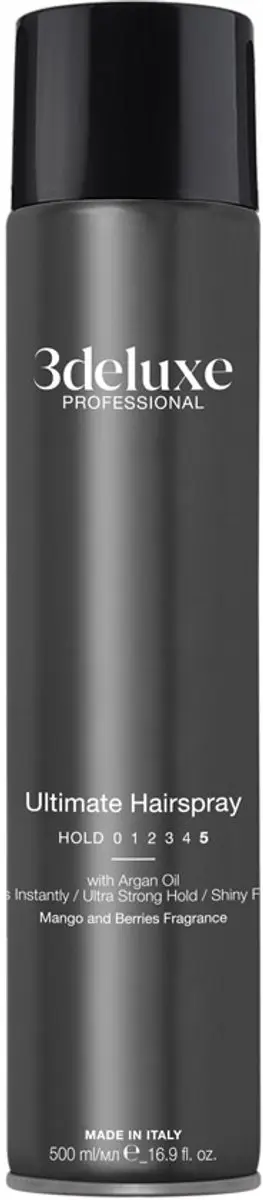 3Deluxe Ultimate Hairspray 500ml