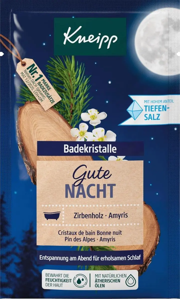 Kneipp Badzout Gute Nacht Pijnboom & Amyris 60g