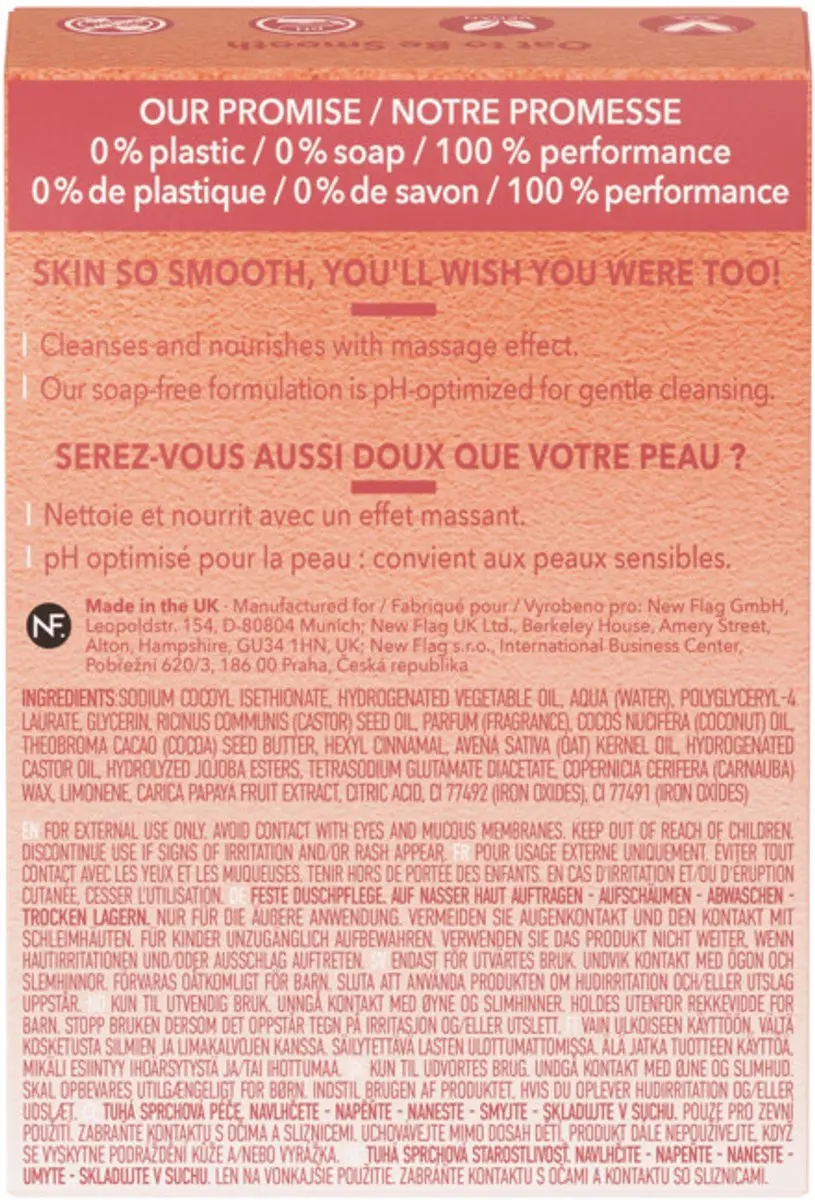 Foamie 2-in-1 Body Bar Oat to Be Smooth - 3x80ml