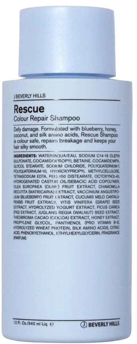 J Beverly Hills Blue Rescue Shampoo 340ml