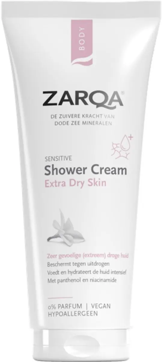 Zarqa Shower Cream Droge Huid Gevoelig