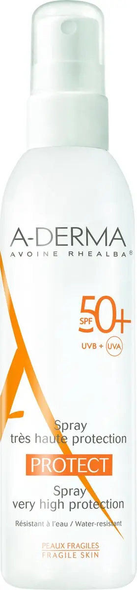 A-Derma Protect Zonnebrandspray SPF 50+ 200ml
