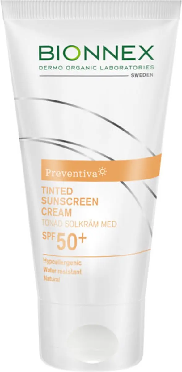 Bionnex Preventiva Getinte Zonnebrandcrème SPF 50+ 50ml