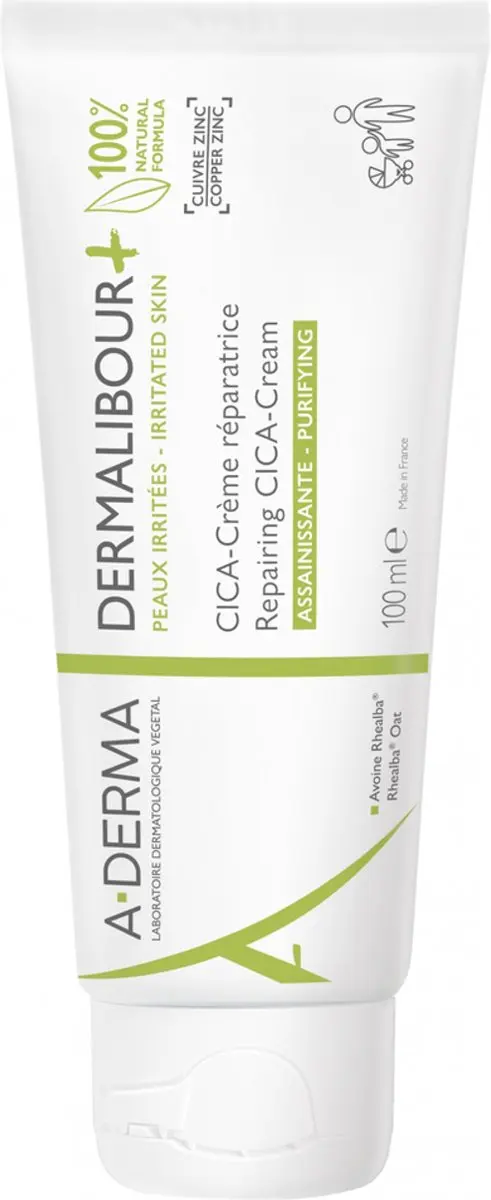 A-Derma Dermalibour+ Cica Crème Réparatrice 100ml