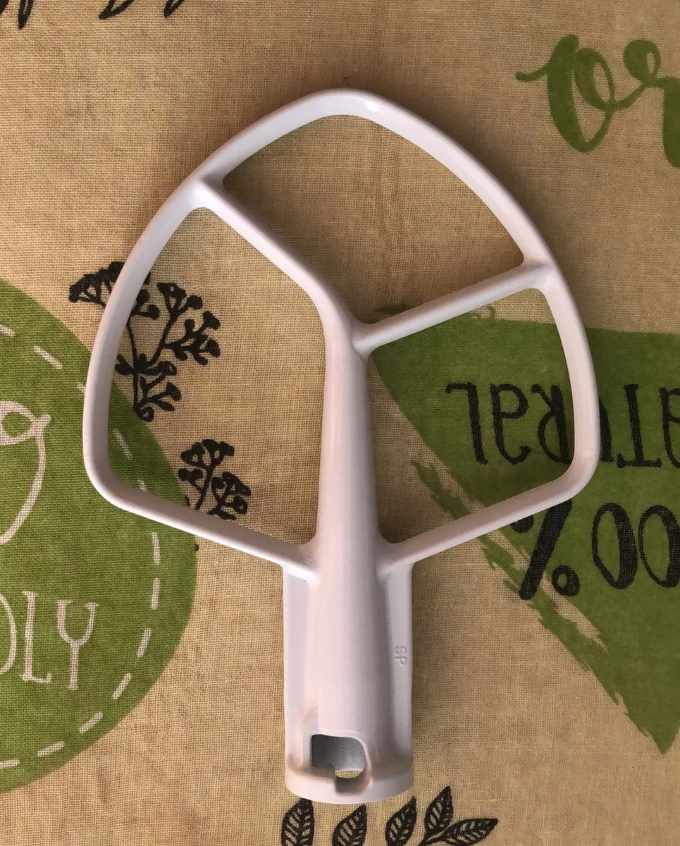 KitchenAid K5AB Platte Klopper - Wit