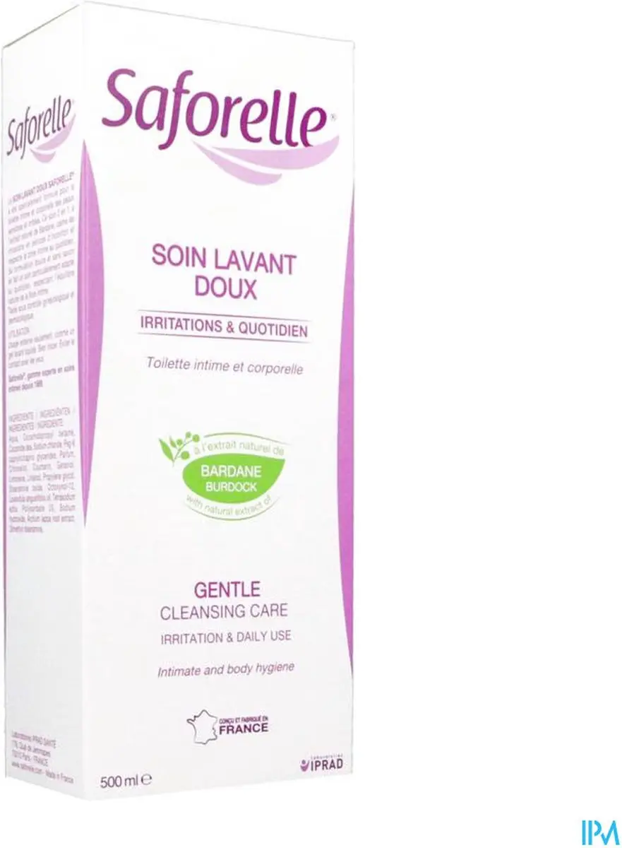 Saforelle Zachte Wasverzorging Oplossing 500ml - 50 Stuks