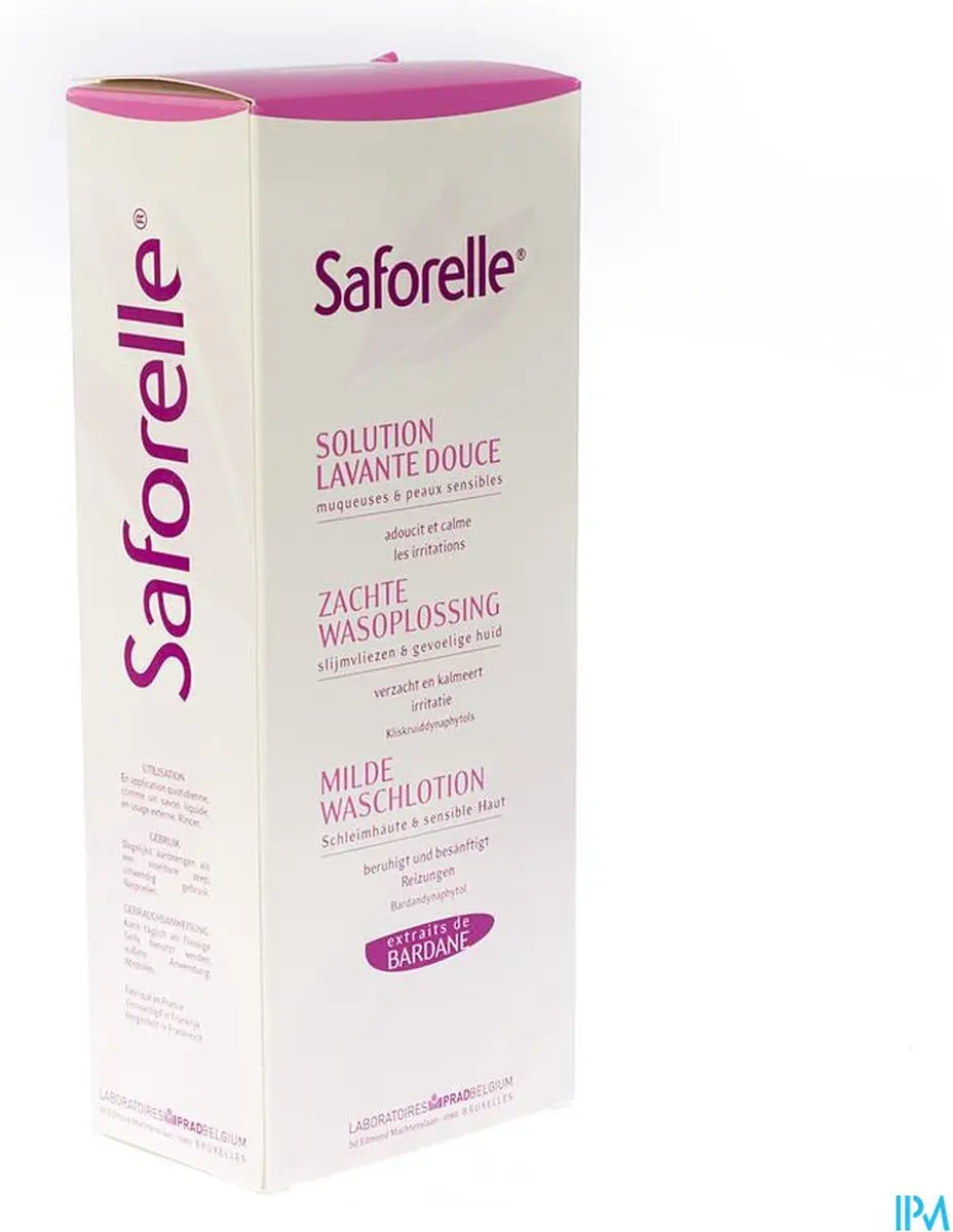Saforelle Zachte Wasverzorging Oplossing 500ml - 50 Stuks