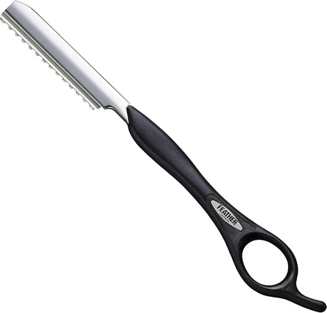 Feather Styling Razor Zwart
