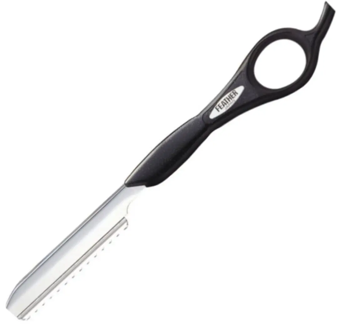 Feather Styling Razor Zwart