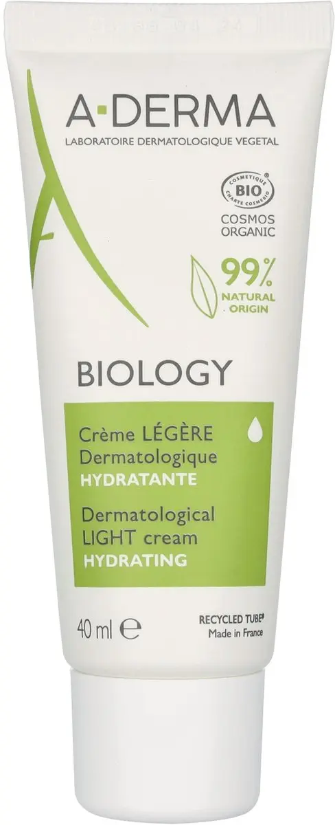 A-Derma Biology Licht Hydraterende Crème 40ml