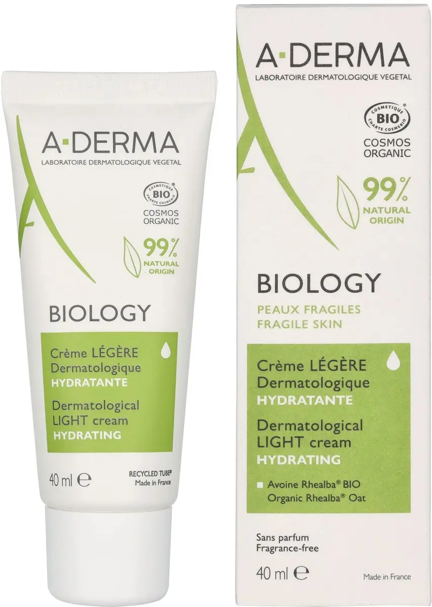 A-Derma Biology Licht Hydraterende Crème 40ml