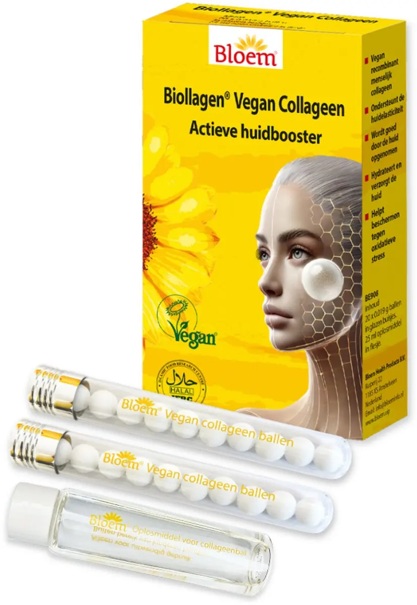 Bloem Biollagen Vegan Collageen Actieve Huidbooster 1mg