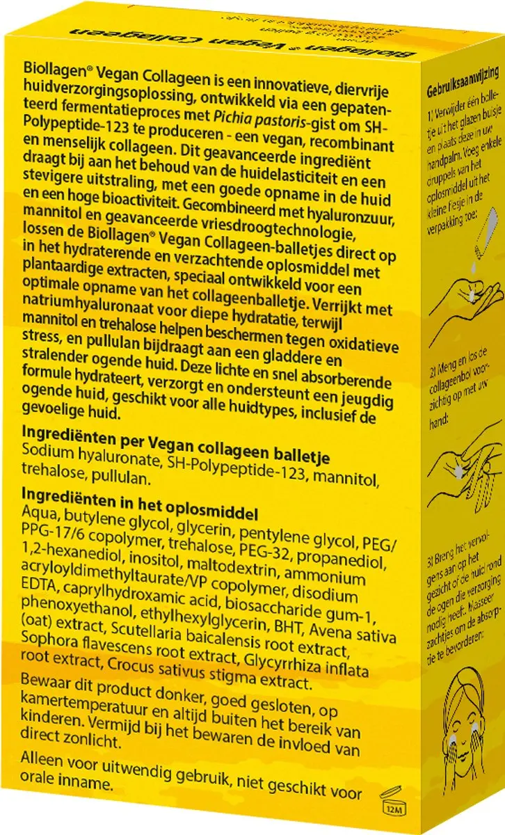 Bloem Biollagen Vegan Collageen Actieve Huidbooster 1mg