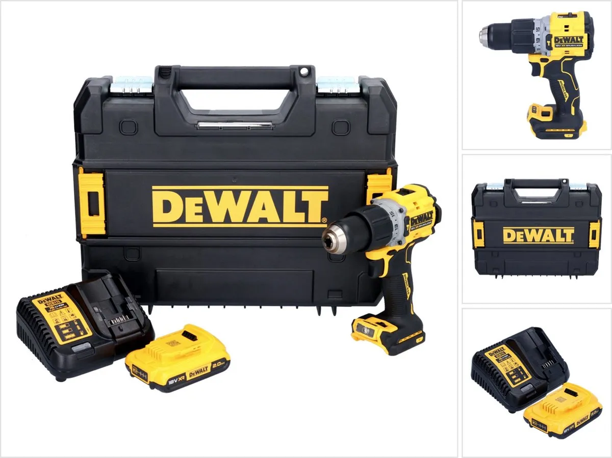 DeWalt DCD805D1T Klopboormachine 18V 90Nm
