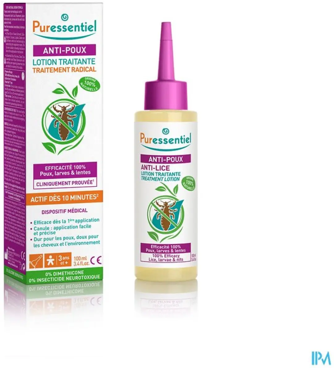 Puressentiel Anti-Luizen Lotion 100ml - afbeelding 6 van 6