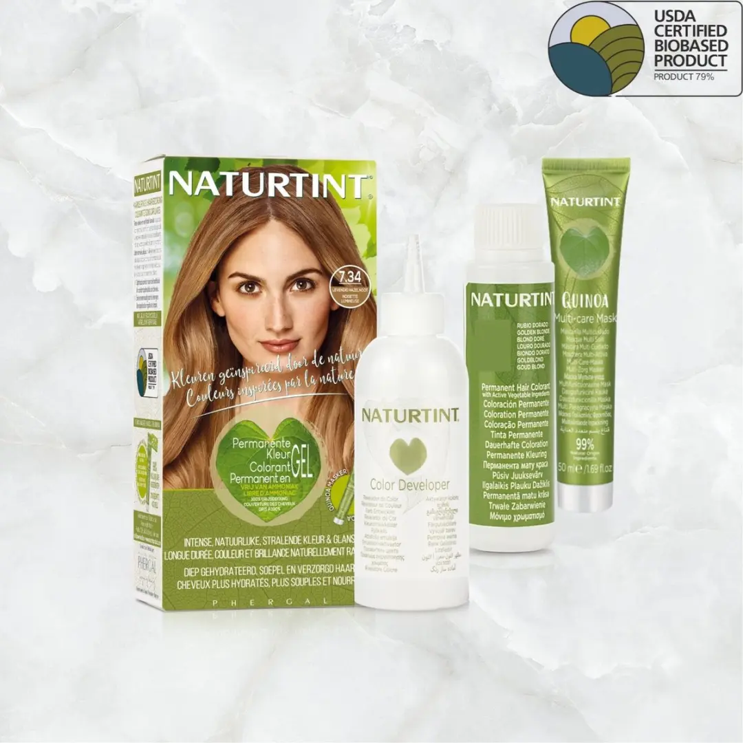 Naturtint Levendig Hazelnoot Haarkleur 170ml - Permanent - Vegan