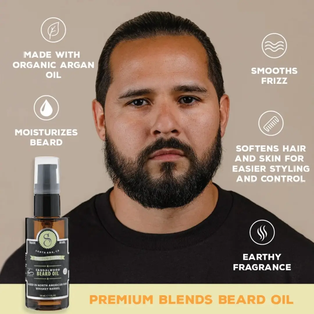 Suavecito Premium Beard Oil Sandalwood 30ml
