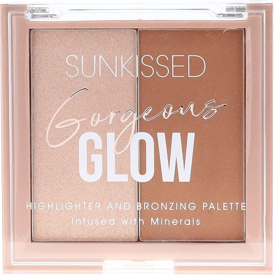 Sunkissed Gorgeous Glow Highlighter & Bronzer Palette 10g