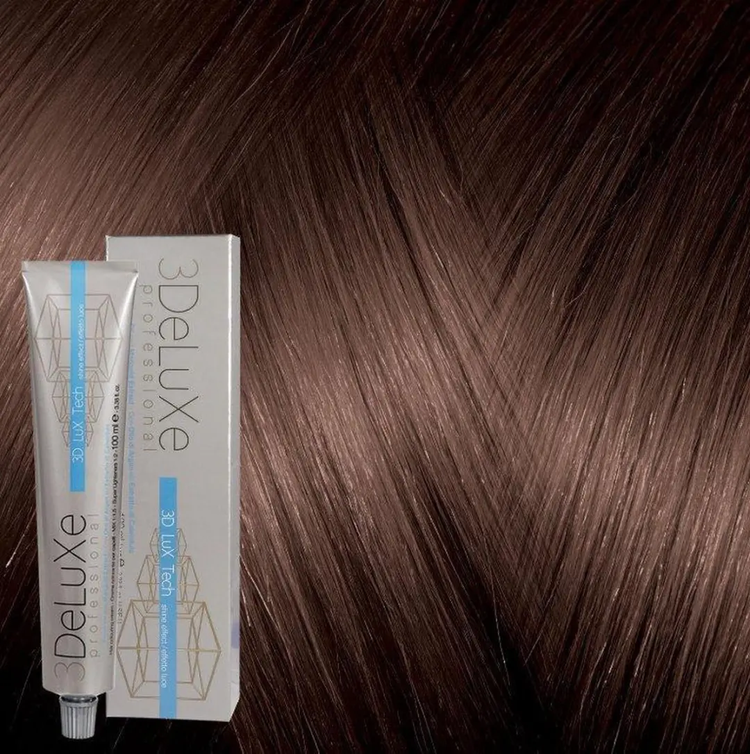 3Deluxe Haarverf Cream 6.52 Bruin - 100ml Permanent