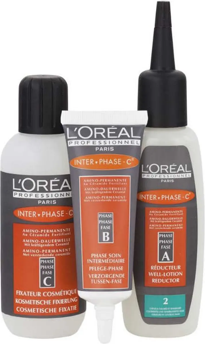 L'Oréal Professionnel Inter Phase-C Nr. 2 Permanent 200ml - Licht Bruin