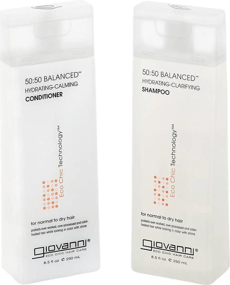 Giovanni Cosmetics 50:50 Balanced Hair Care Set Shampoo & Conditioner 500ml