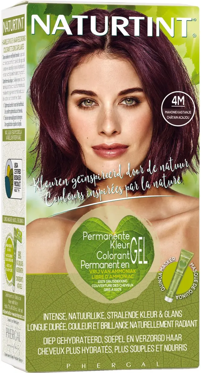 Naturtint 4M Mahonie Kastanje Haarkleur 170ml